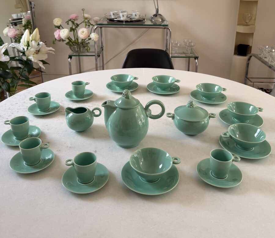 Service à Thé et Café Art Déco de Marcel Goupy édité par Rouard