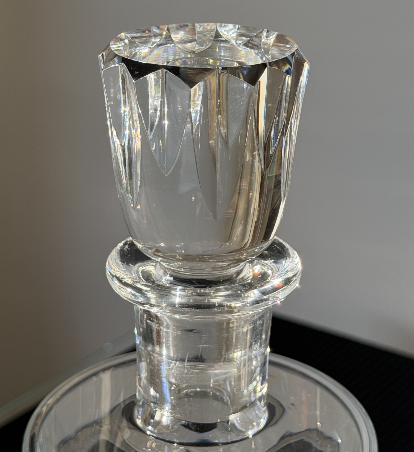 Service de Verres Cristal de Baccarat 12 Personnes et Carafe Circa 1950 58 pièces